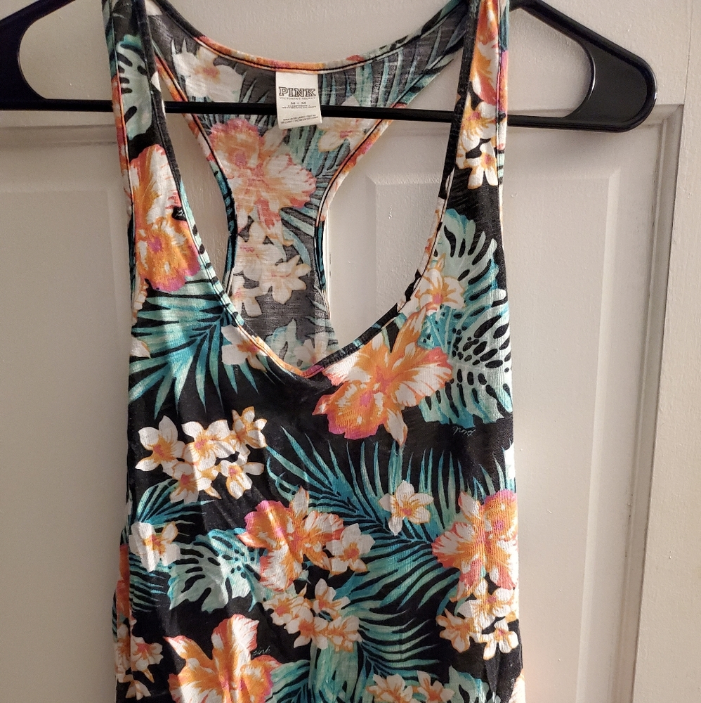 PINK racerback tank